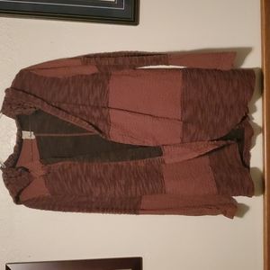 Gimmicks hooded cardigan sweater